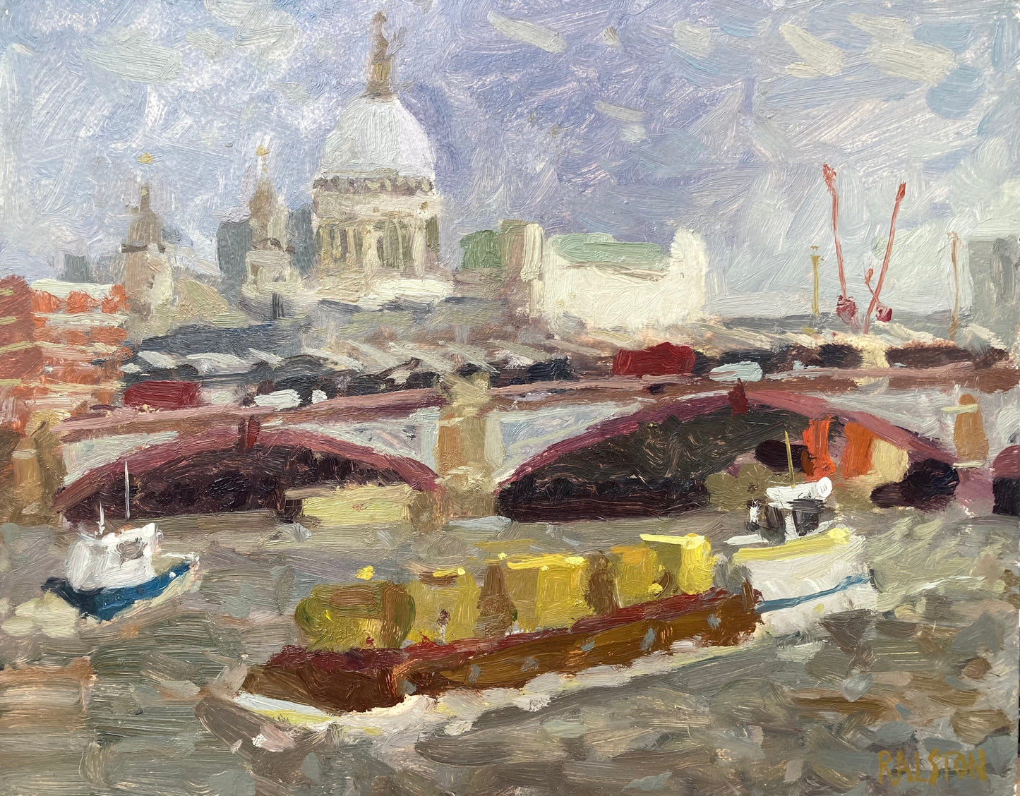 Southbank, Towards St.Paul’s