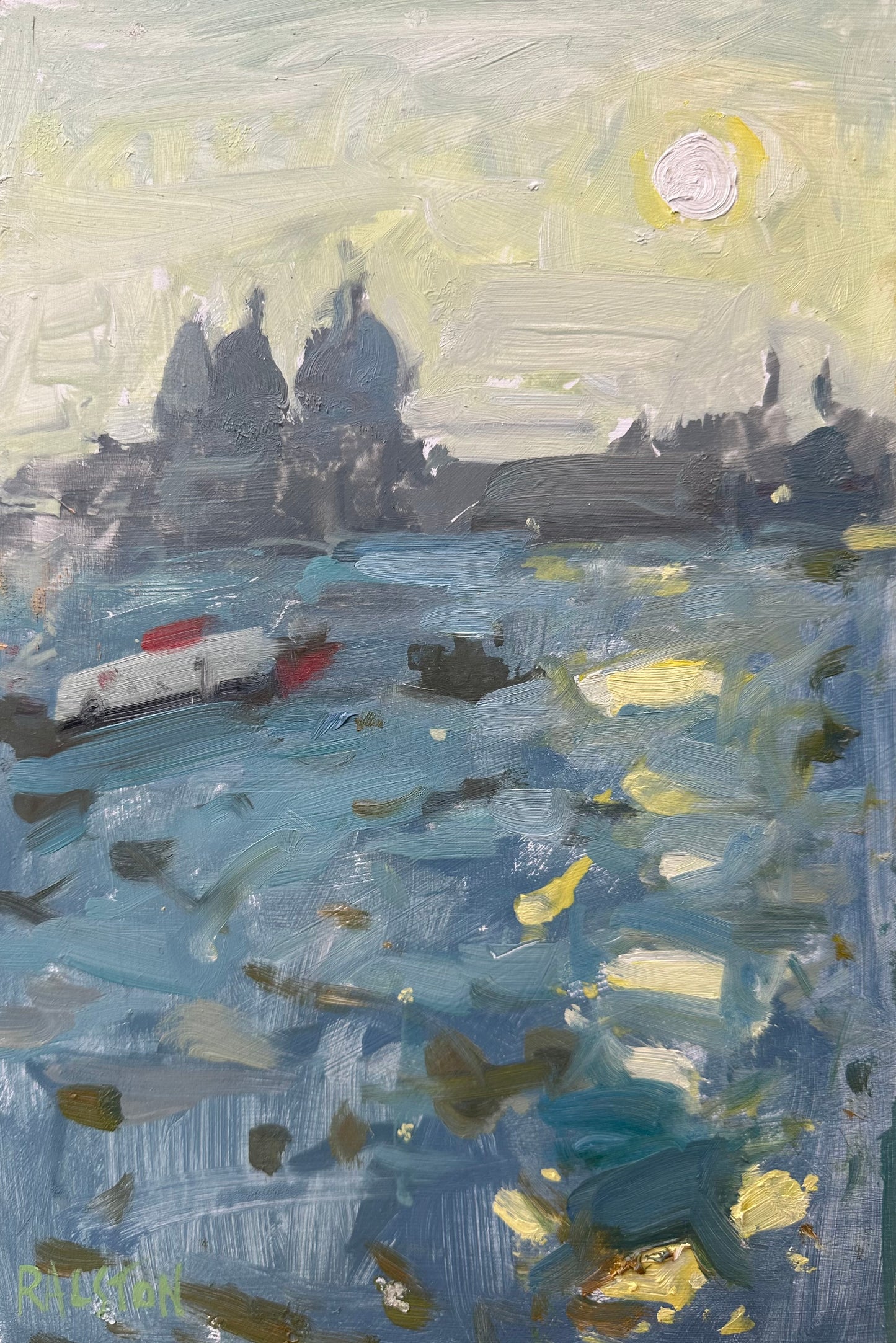 Setting Sun on the Grand Canal