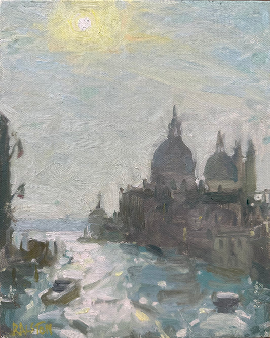 Rising Sun from the Accademia