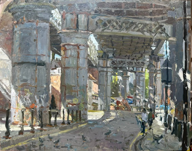 Under Castlefield Viaduct
